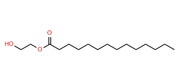 2-Hydroxyethyl tetradecanoate